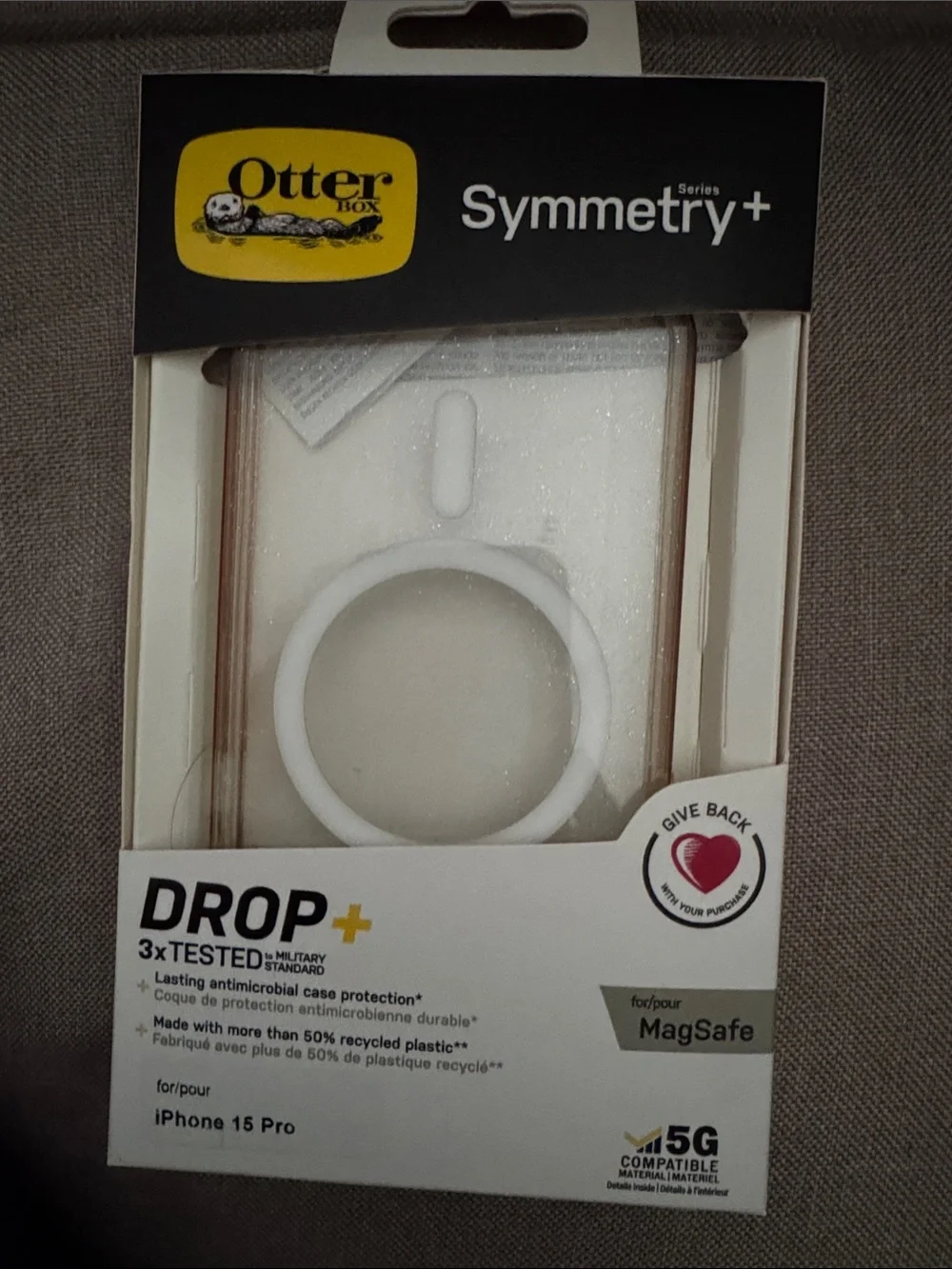 Phone case packaging (not party supplies)